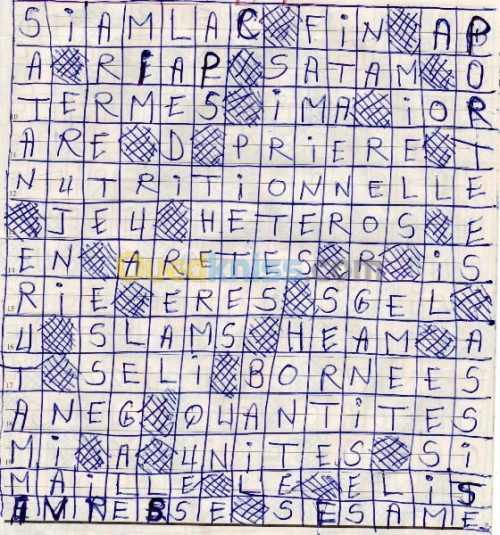 Mots Croisés Et Fléchés