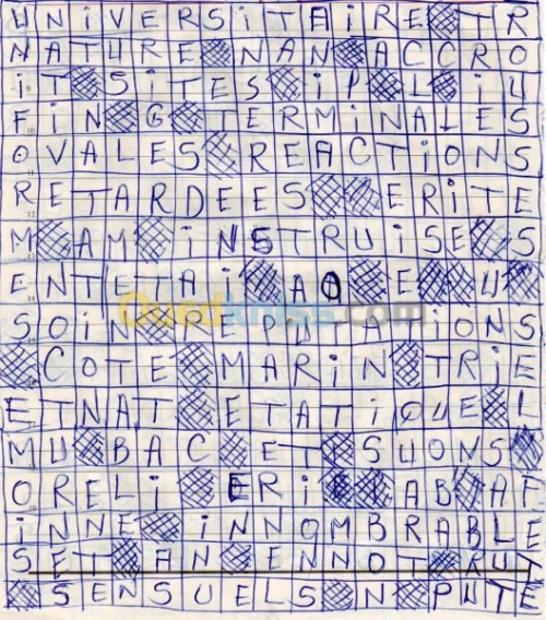 Mots Croisés Et Fléchés