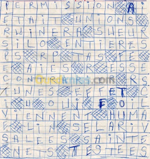 Mots Croisés Et Fléchés