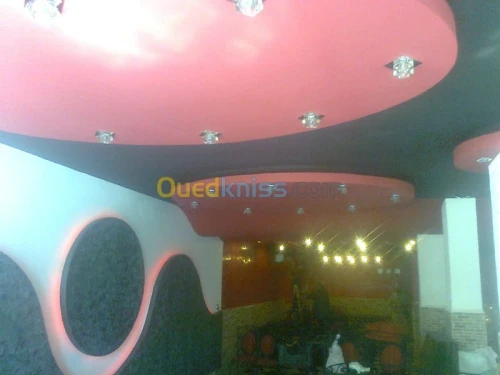 aménagement faux plafond & allucobond