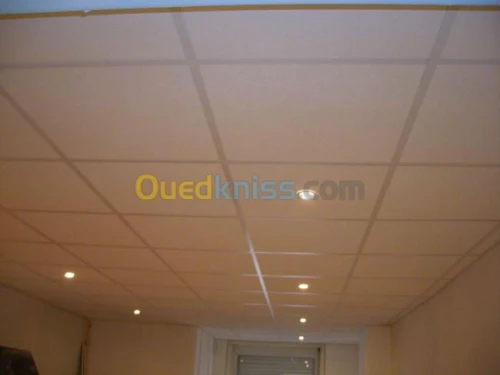 aménagement faux plafond & allucobond