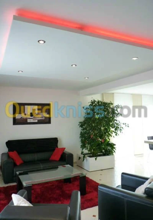 aménagement faux plafond & allucobond