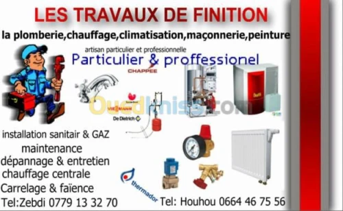 chofage sonrale plombrie 