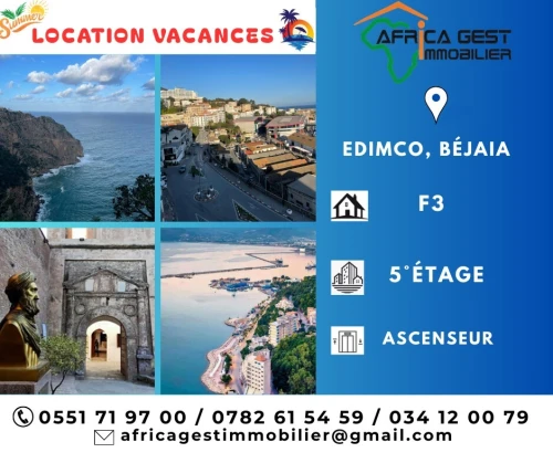 Location vacances Appartement F3 Béjaïa Bejaia