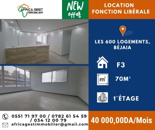 Location Appartement F3 Béjaïa Bejaia