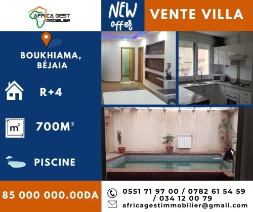 Vente Villa Béjaïa Bejaia