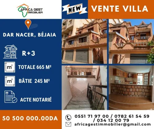 Vente Villa Béjaïa Bejaia