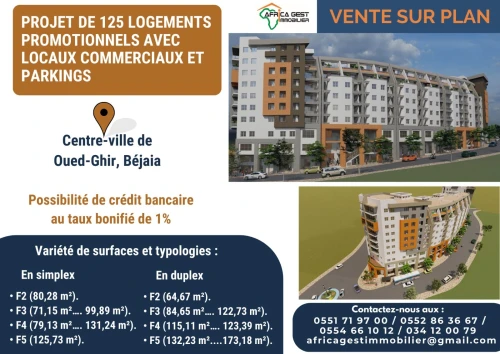 Vente Appartement Bejaia Oued ghir