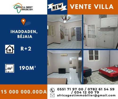 Vente Villa Béjaïa Bejaia