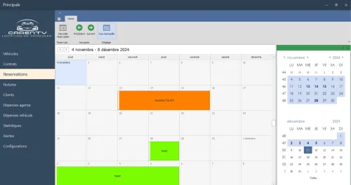 Logiciel de Gestion pour Agence de Location de Véhicules  نظام إدارة لوكالة تأجير السيارات