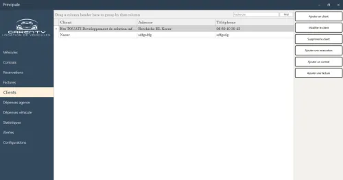 Logiciel de Gestion pour Agence de Location de Véhicules  نظام إدارة لوكالة تأجير السيارات