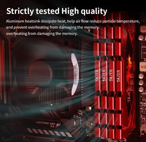 RAM JAZER DDR4 16 Go 3200MHz pour pc bureau