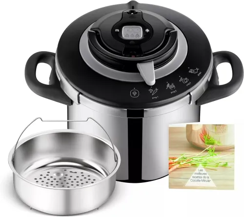 Seb Cocotte-Minute Clipso+ Chef New (8L)  Induction Inox