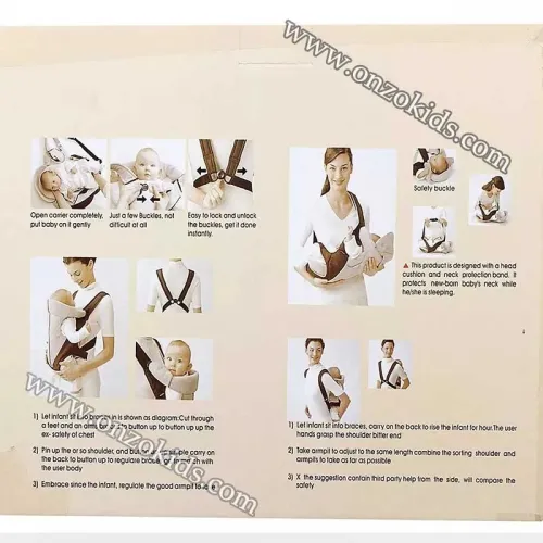 Porte bébé Kangourou - Baby boo