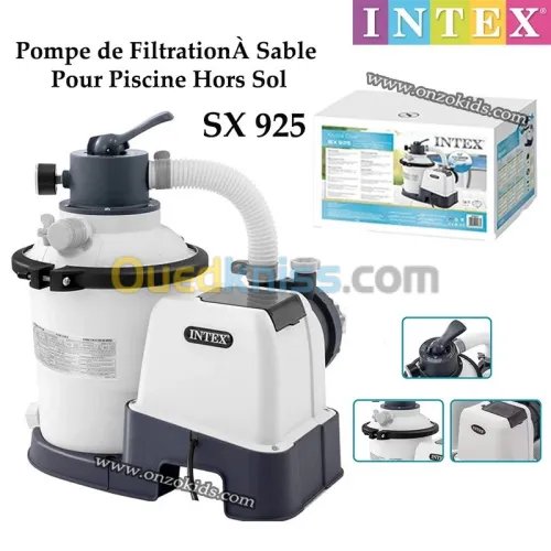 Pompe de Filtration à Sable Pour Piscine Hors Sol SX 925 -  Intex