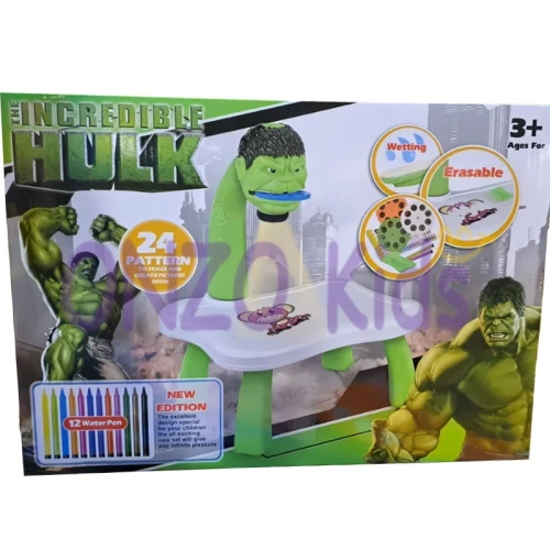 Bureau projection et dessin pour enfant