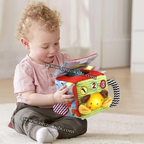 Cube interactif éveil sensoriel Vtech