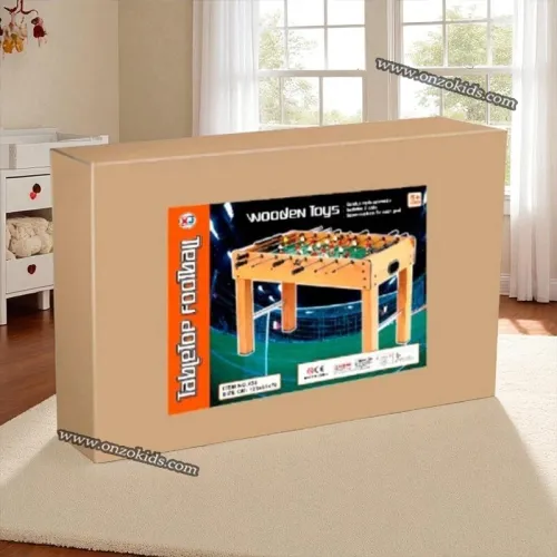 Baby Foot en Bois pour enfants, 121 x 61 x 79 cm