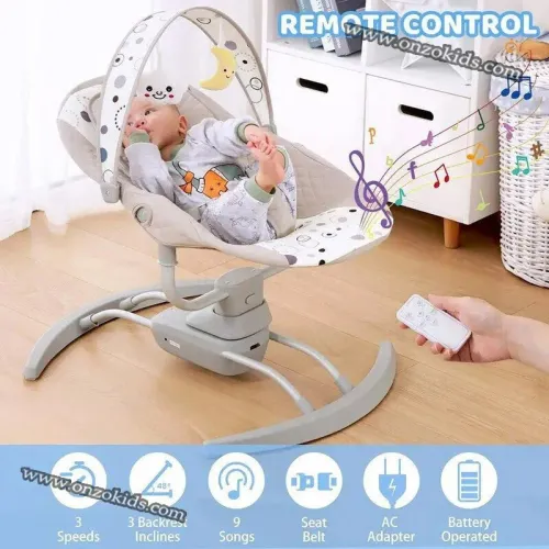 Balancelle électrique pour bébé - Popypapa
