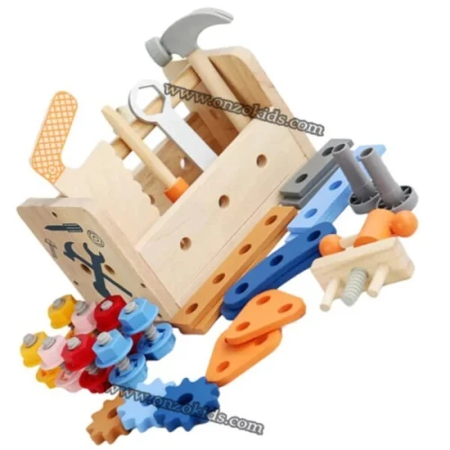 jeux éducatif  Outil en bois jouet de table bébé faire semblant de jeu établi construction joue