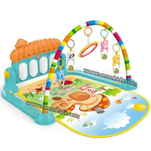 Tapis d'éveil piano pour bébé 4 en 1