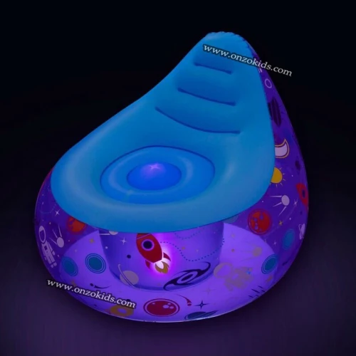 Fauteuil Gonflable avec LED Violet Astro Glow - Bestway