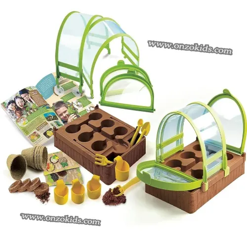 Jeu scientifique mon jardin sous serre - Clementoni