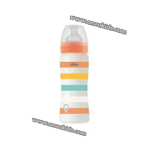 Biberon Well-Being en plastique -330 ml - Chicco