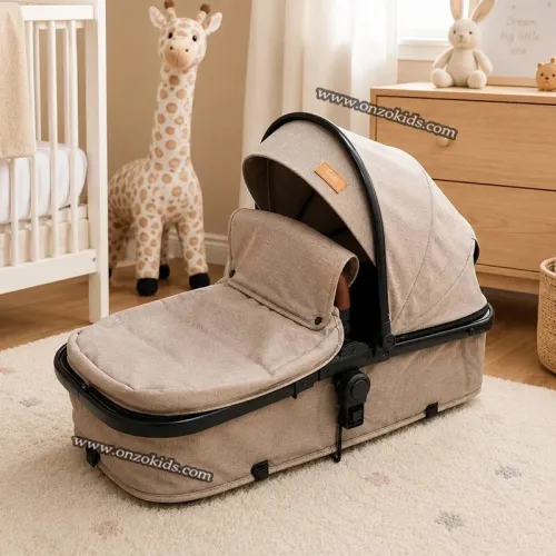 Poussette Landeau Réversible avec Sac pour Bébé