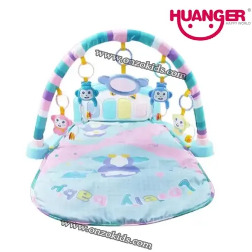 Tapis de jeu pour bébé coloré multifonctionnel