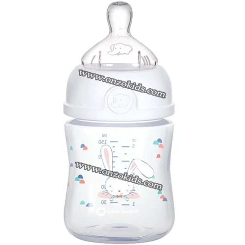 Biberon émotion 150ml silicone 0-6m