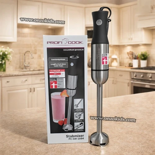 Bras Mixeur 1000W En Acier Inoxydable - ProfiCook