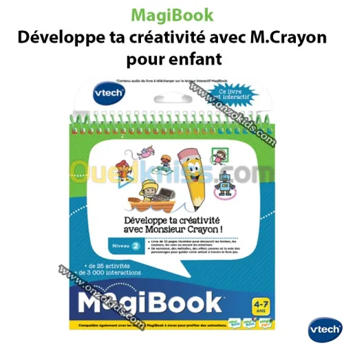 MagiBook Développe ta créativité avec MCrayon pour enfant | VTech