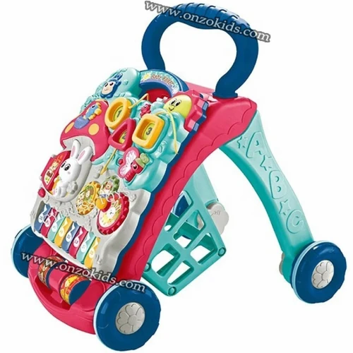 Trotteur marcheur pour bébé 2en1