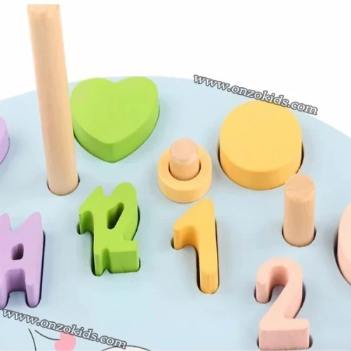 jeux educatif Horloge numérique pour apprendre les chiffres