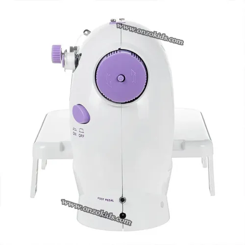 Machine à coudre automatique électrique avec pédales