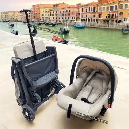 Poussette Compacte Valise Avec Maxi Cosi pour voyage