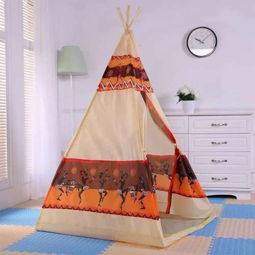 Tente tipi idéale pour intérieur et extérieur pour enfant