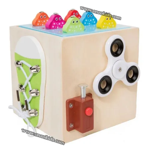 Coffret d'activités Montessori 9en1 multifonction pour enfant