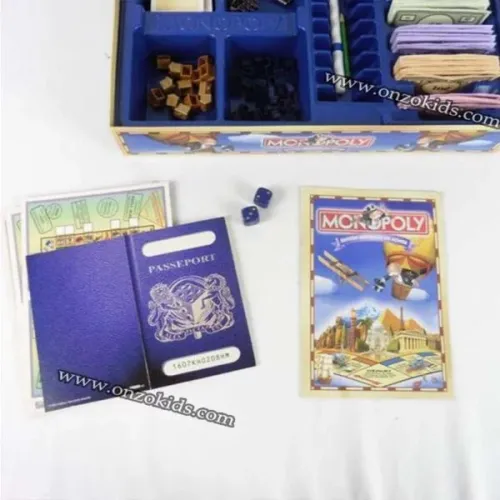 jeu de société MONOPOLY  EDITION MERVEILLES DU MONDE