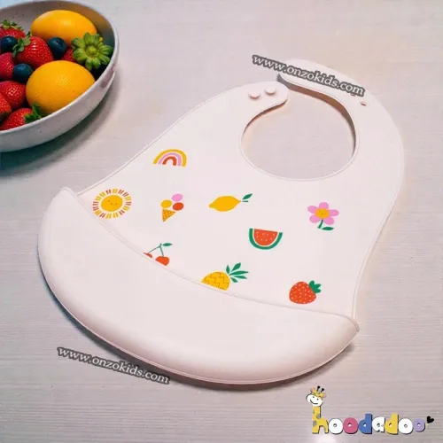 Bavoir en Silicone - Hoodadoo
