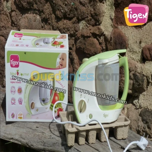 Robot mixeur cuiseur vapeur une seule lame Mini chef | Tigex