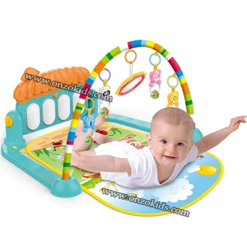 Tapis d'éveil piano pour bébé 4 en 1