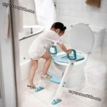 Réducteur de toilette avec marche pied pour enfants - Papita