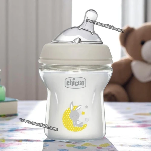 Biberon en Verre Naturel Feeling 0M+150ML - CHICCO