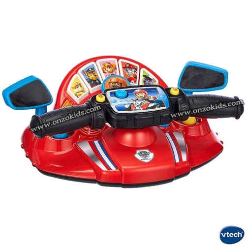 Jouet Pat Patrouille guidon Super Pilote intéractif pour enfant | VTech