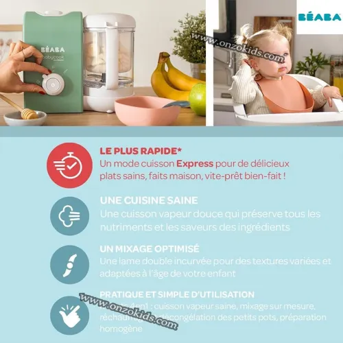 Babycook, Robot cuiseur bébé Express 4en1 - BEABA