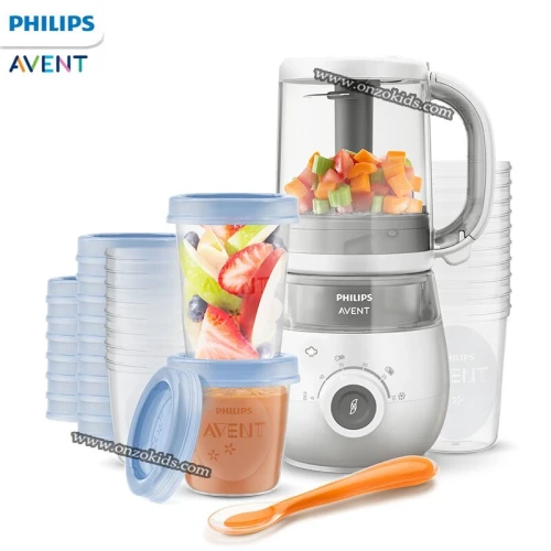 Cuiseur Vapeur et Mixeur Préparateur pour bébé 4en1 - Avent Philips