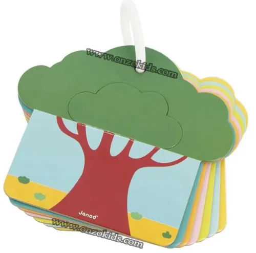 Jeu de cartes de retouche, multicolore De Janod