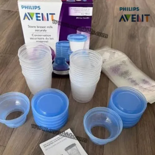 Pots de conservation du lait maternel -Philips Avent